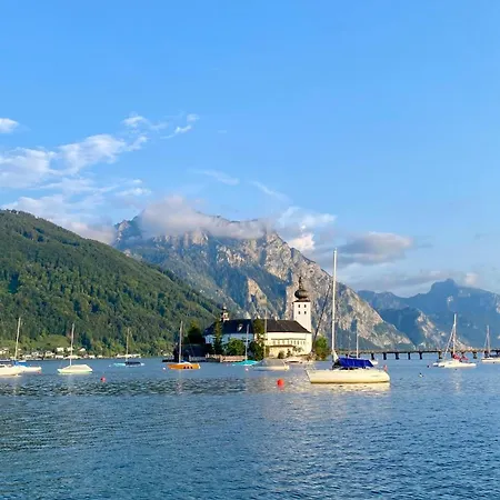 아파트 Modernes Am Traunsee - See, Berge, Fitness & Parkplatz Altmünster