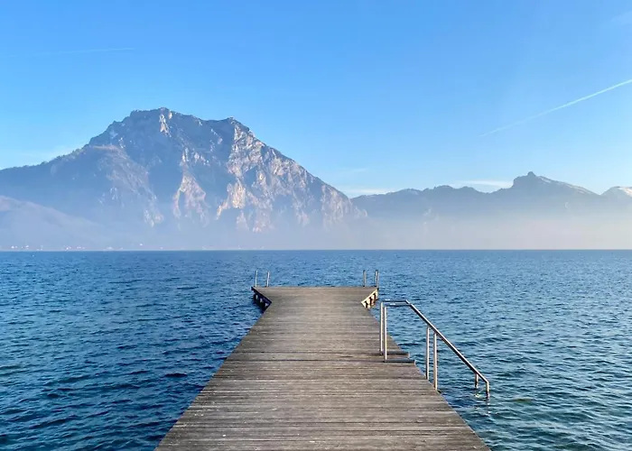 Apartmán Modernes Am Traunsee - See, Berge, Fitness & Parkplatz Altmünster